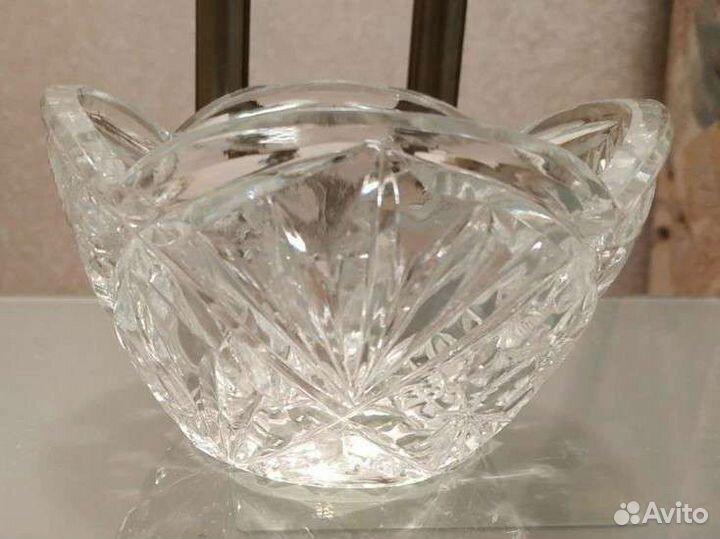 Конфетница хрусталь СССР