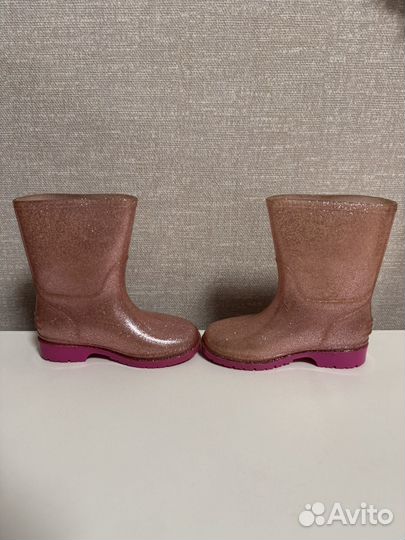 Резиновые сапоги для девочки 23 размер