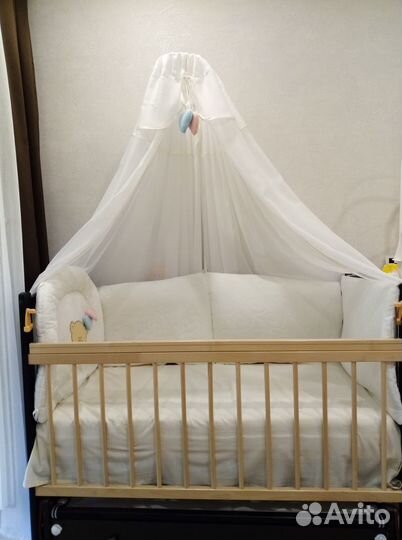 Бортики с балдахином