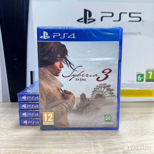 Syberia 3 (русская версия) (PS4) Новый