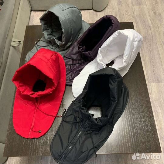 Капор капюшон съёмный из плащевки на синтепоне