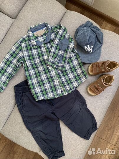 Вещи пакетом на мальчика 80р