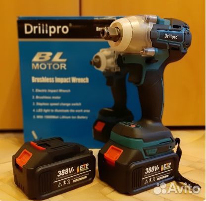 Гайковерт Drill ударный аналог Makita 1/2 285 n.m