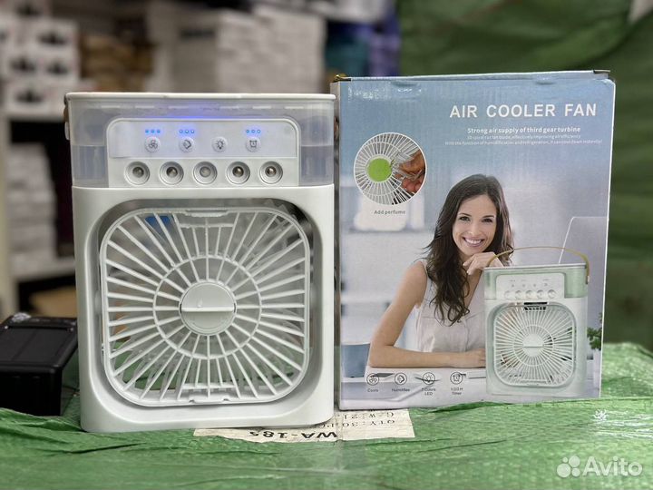 Настольный вентилятор с функцией охлаждения