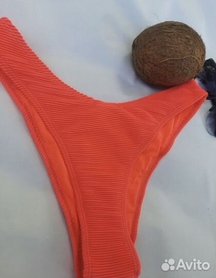 Купальник 3в1 новый неоновый яркий