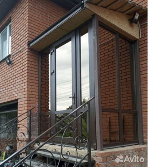 Остекление веранд пластиковые окна