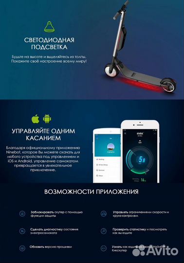 Электросамокат Ninebot Es4
