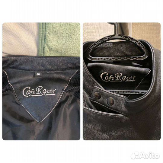 Мото куртка Kafe Racer женская кожаная