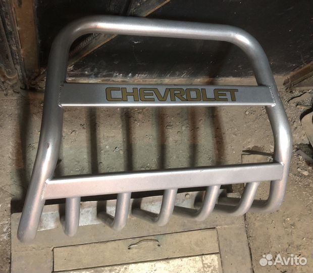 Кенгурятник на chevrolet ниву