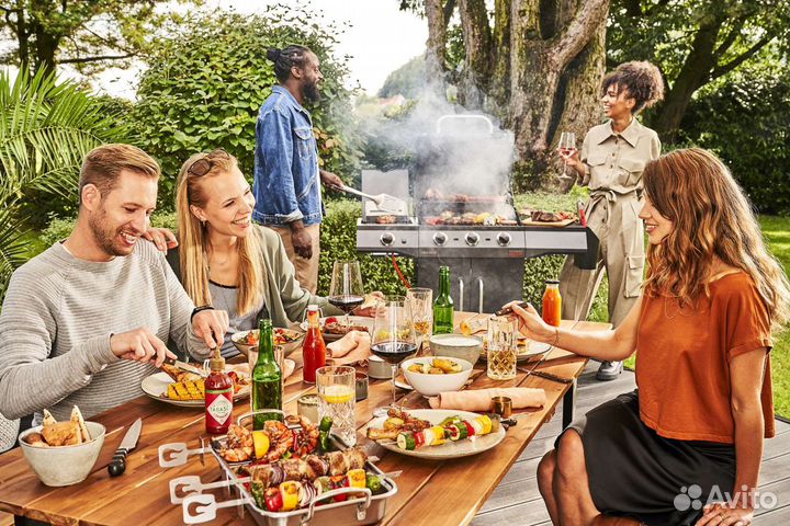 Газовый гриль char broil