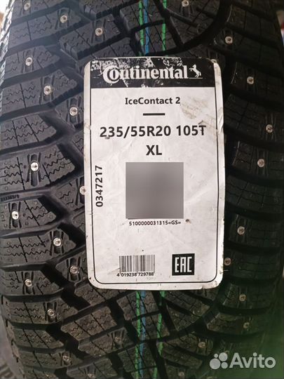 Continental IceContact 2 235/55 R20 105T