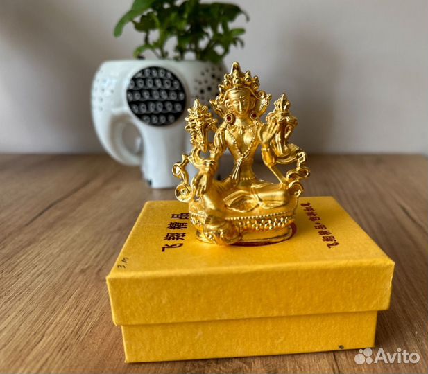 Статуэтка Будда- Зеленая Тара- Тибет