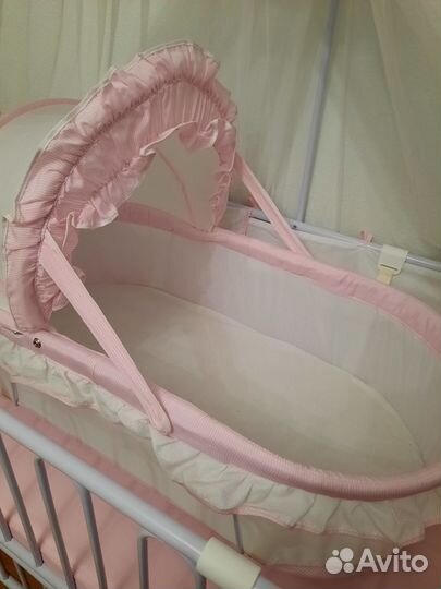 Детская кроватка белая новая