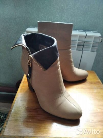 Ботильоны женские 37 размер натуральная кожа