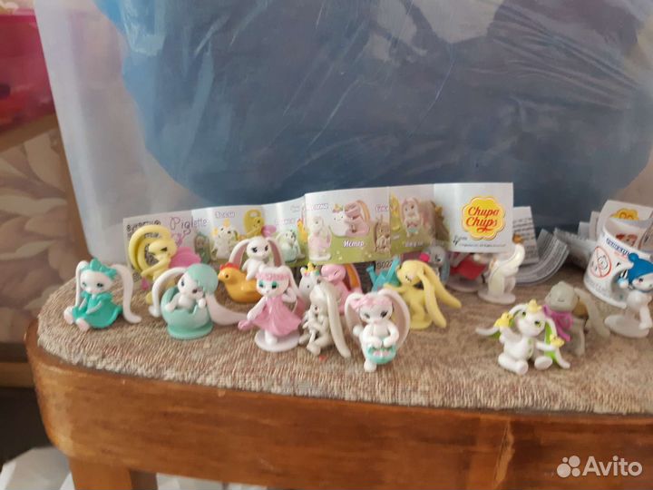 Зайчики пиглет из шара Чупа Чупс