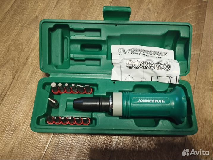 Ударная отвертка jonnesway