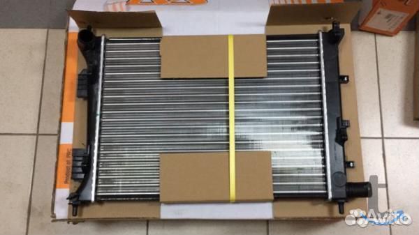 Хендай Солярис 14-17г МКПП радиатор охлаждения дви