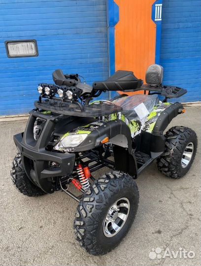 Квадроцикл Grizzly 250cc желто-черный