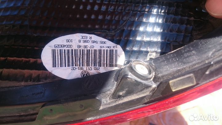 Фонарь задний Volkswagen Passat B8 3G5945096B