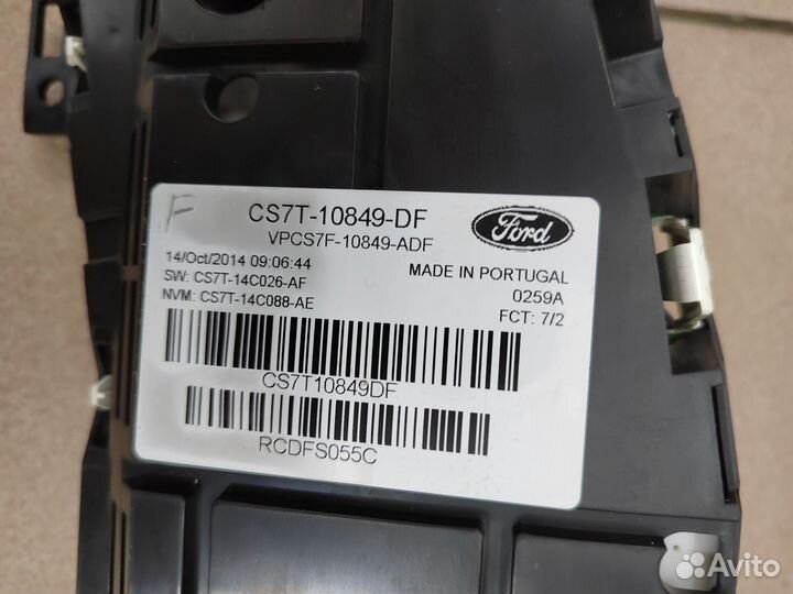 Панель приборов Ford Mondeo 4, Galaxy 2 2,0TDCi