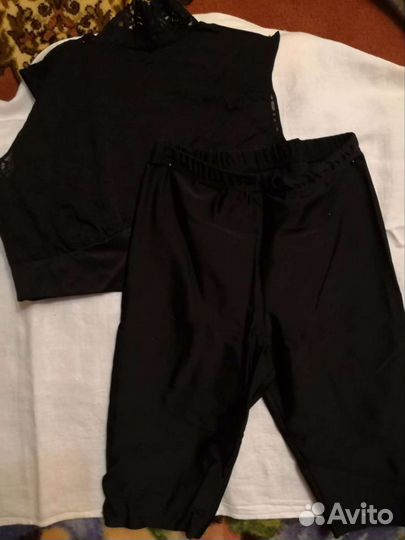 Спортивный костюм для гимнастики на девочку