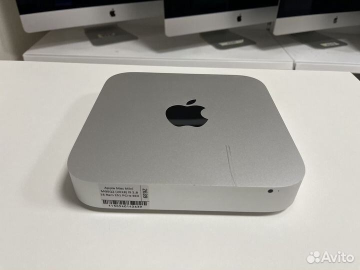 Mac mini 2018 г.в. i5 2.8 16 Gb, 250 Gb SSD PCIe