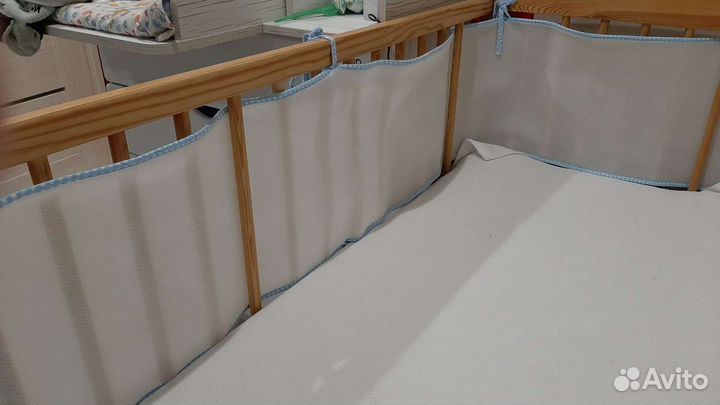 3D Дышащие бортики для детской кроватки
