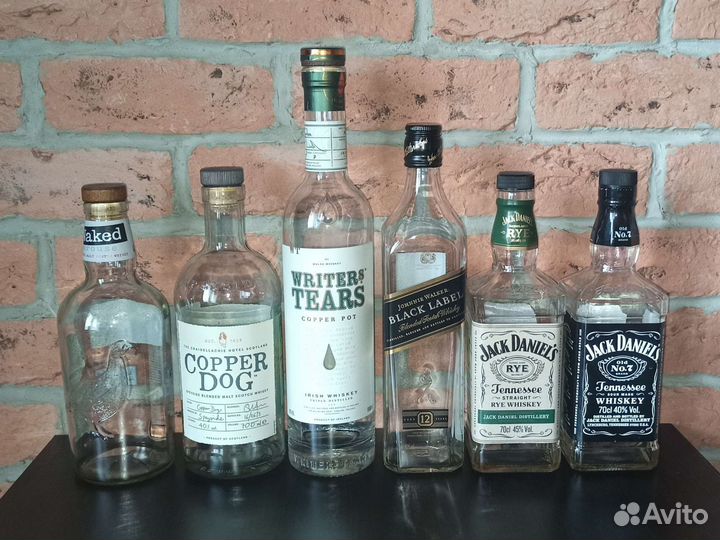 Бутылки от алкоголя