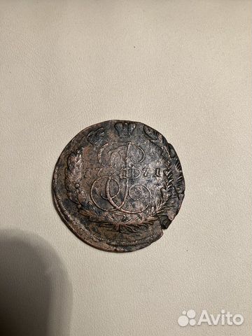 5 копеек 1771 г брак чеканки