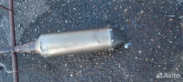 Глушитель Акрапович для мотоцикла