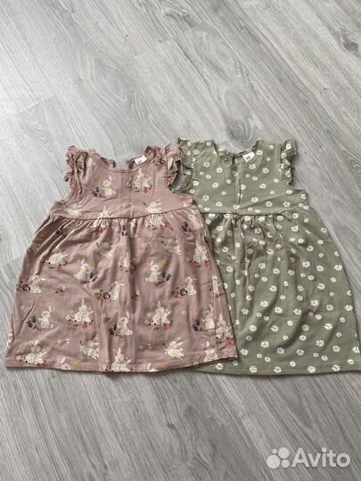Платье летнее для девочки hm 86