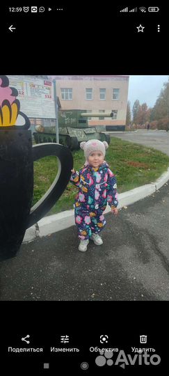 Комбинезон весна осень для девочек