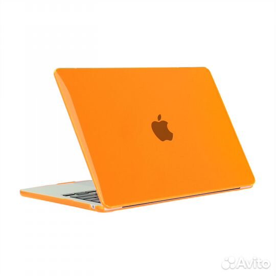 Чехол для MacBook Pro 16 2019 (глянец оранжевый)