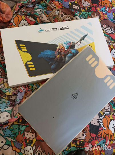 Графический планшет huion hs610 новый