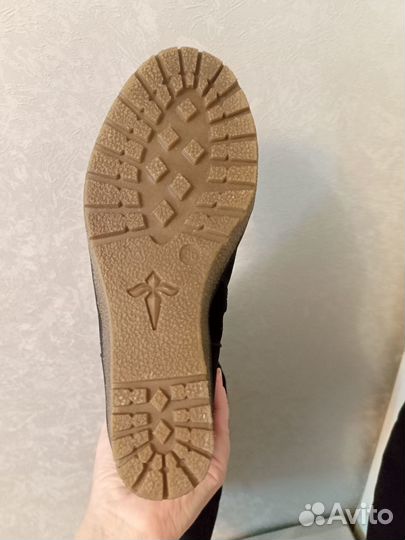 Сапоги жен. зима нат. замша 36