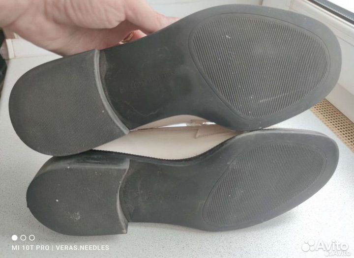 Новые туфли Zara, лоферы страдивариус