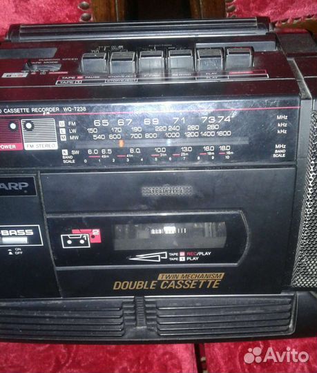 Магнитола sharp WQ-T238HT (BK)