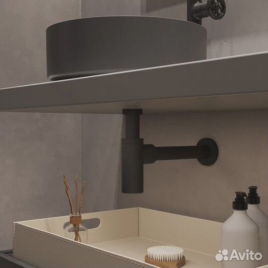 Сифон iddis optgm00i84 Графит