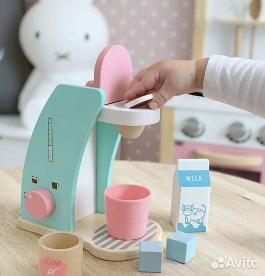 Детская деревянная посуда