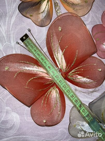 Бабочка декоративная интерьерная