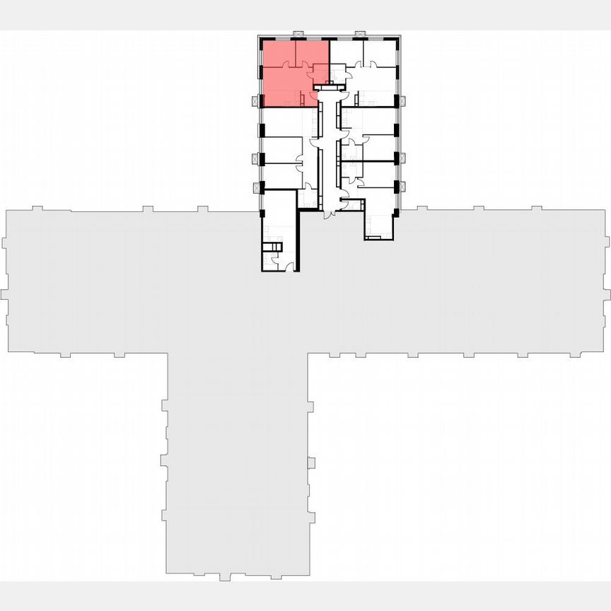 2-к. апартаменты, 52,6 м², 5/30 эт.