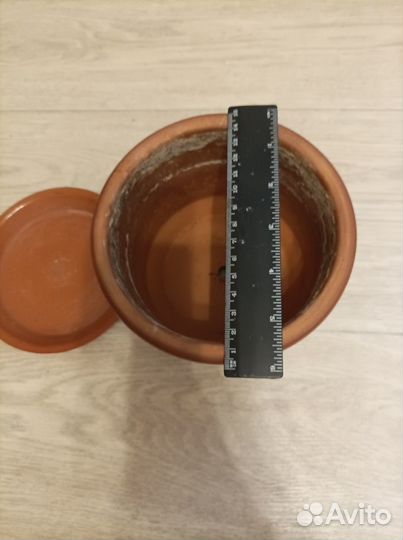 Горшок для цветов керамический