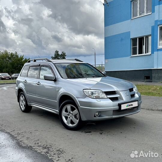 Mitsubishi Outlander 2.4 AT, 2007, 198 300 км