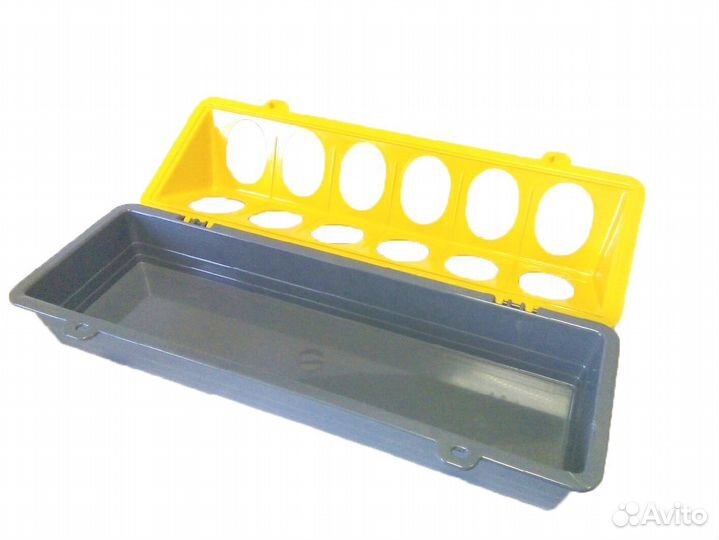 Кормушка-поилка лотковая перепелов кур бройлеров