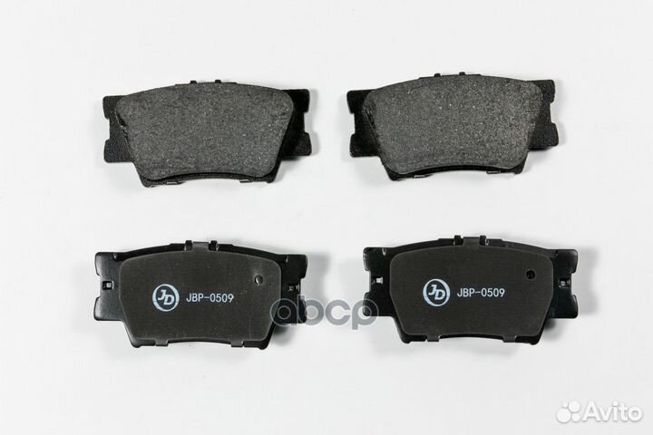Колодки тормозные дисковые, задние JBP0509 Just