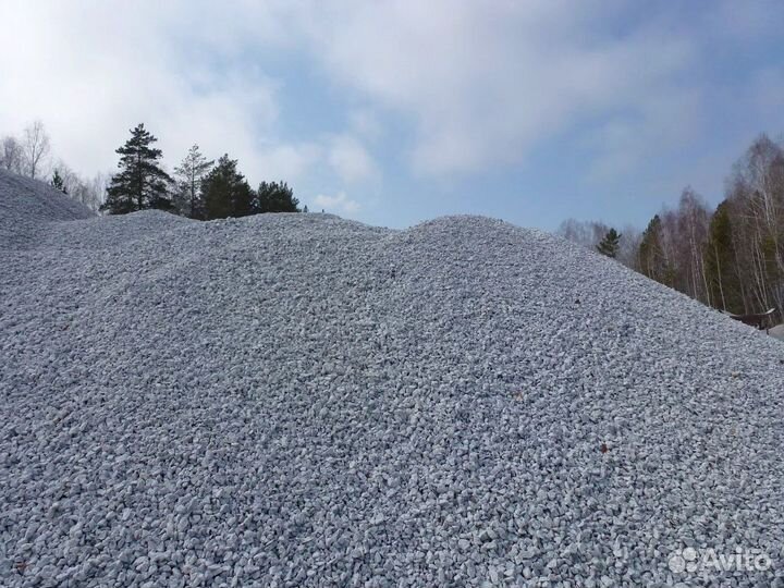 Щебень гранитный