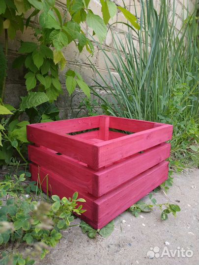 Деревянный ящик для подарка 30*26.5*16.5