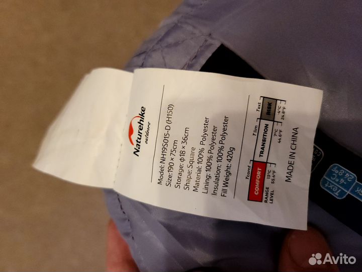 Спальный мешок naturehike
