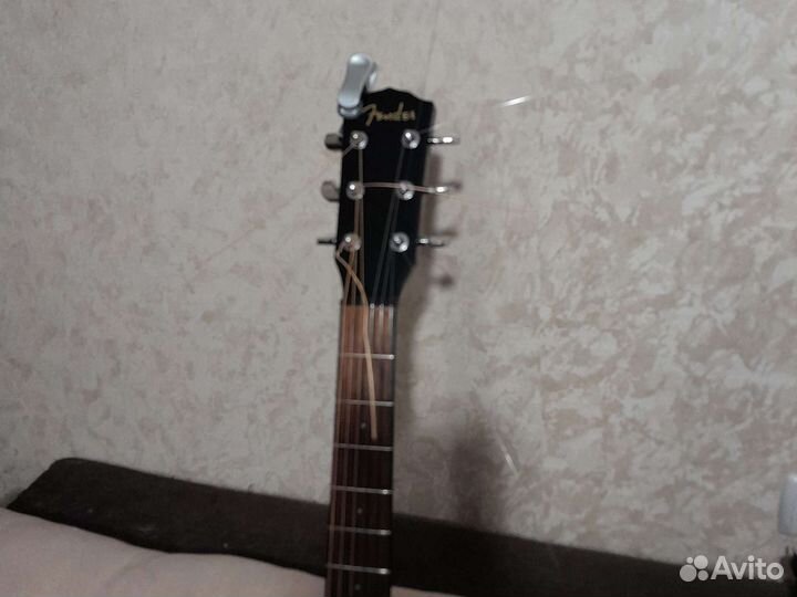 Электроакустическая гитара fender CD-60 SCE