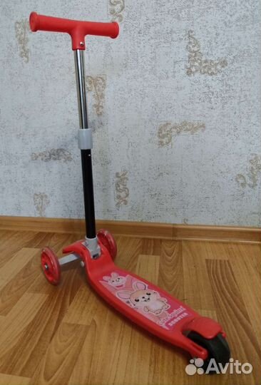 Самокат детский трехколесный бу